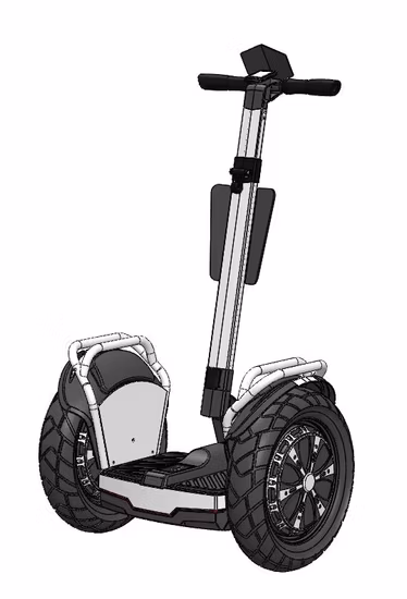 Scooter due autobilanciamento da 19 pollici
