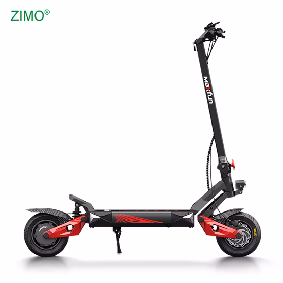 Veicolo elettrico pieghevole per scooter per disabili a due ruote
