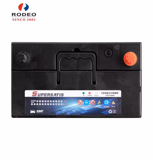 DIN95 Mf/Maintenance-Free Automotive Car Start-Stop Battery 12V Sealed-Lead-Acid for Automobile/Auto/Truck/Solar Power Best Wholesale Price