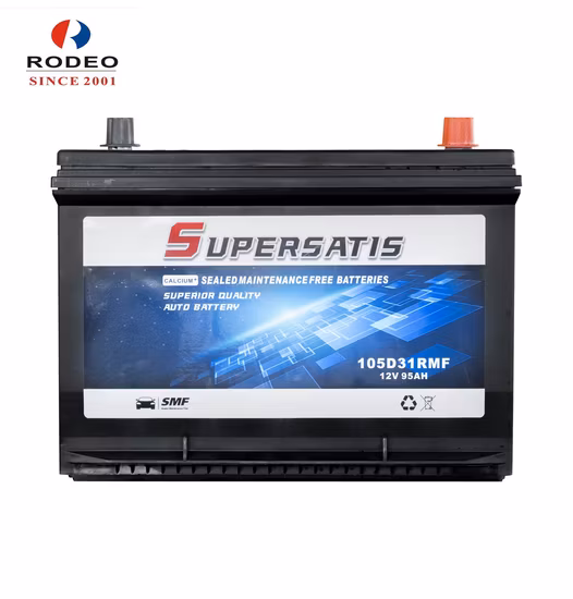DIN95 Mf/Maintenance-Free Automotive Car Start-Stop Battery 12V Sealed-Lead-Acid for Automobile/Auto/Truck/Solar Power Best Wholesale Price